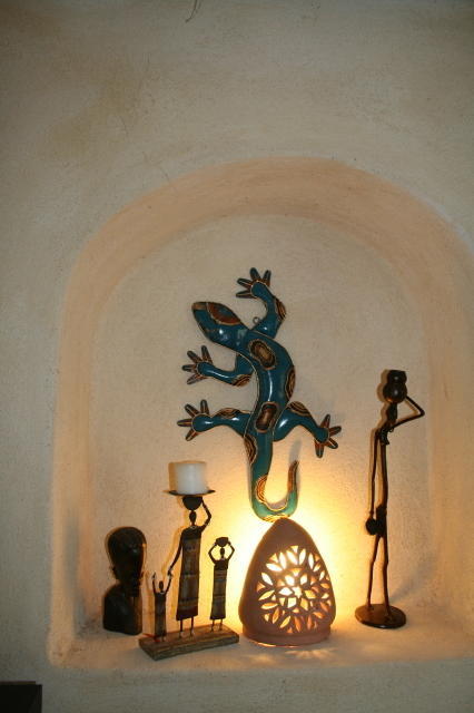 La Salamandre Bleue Villa Chantemerle-lès-Grignan Rum bild